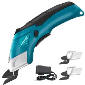 Cnc80 Mifxin Electric Fabric Scissors Rechargeable Cordless Shears With 2 Cutting B