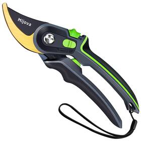 Mijova Mj002 Pruning Shears Heavy Duty Handheld Gardening Scissors High Carbon... Fast Ship