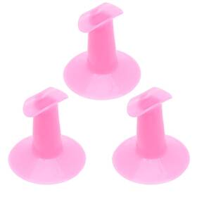 Milisten Y2d52818sf14g 3pcs Plastic Finger Stand Support Rest Nail Salon Diy Practic