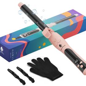 Miropure Sj-22t Automatic Curling Iron 1 Inch Ionic Hair Curler Self Rot... Fast Ship