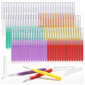 Modacraft Kr8003 120-piece Interdental Brush Set - 6 Sizes Braces-friendly 360