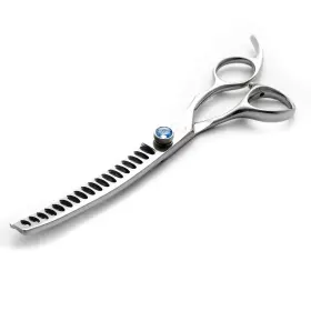 Ma10silver70chu Moontay Professional 7.0 Inch Dog Grooming Chunkers Scissors Upward Curved Pets
