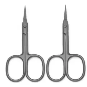 A224a Motanar 2pcs Gold Silver Eyebrow Scissor Makeup Manicure Scissors Nails Cuticle Sciss