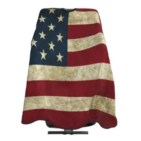 Linai-112949837 Mount Hour Linai-112949837- Vintage American Flag Home Hair Cutting Barber Cape Salon And Dyeing Sty
