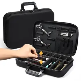 Jl055l Moyretty Barber Carrying Bag For Clippers And Supplies Large Size Travel Cas