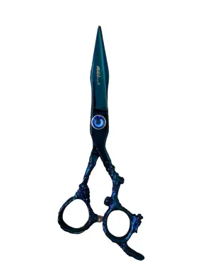 Mus1001 Mus Incorporation Professional Dragon Hair Scissor - Royal Blue
