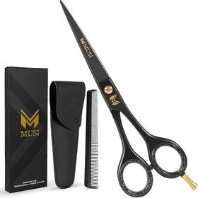 Musi 744759719133 Barber Hair Cutting Scissors 6.5 Inch 420 Japanese Standard Stainless Steel S