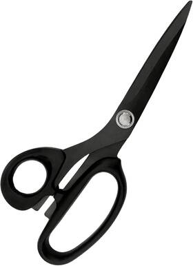 Mxeiwzx 797422092194 Left-handed Scissors For Adults 8 Inch Titanium Coating 1 Pcs Black