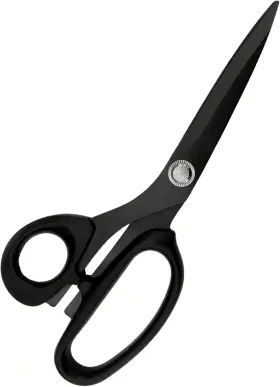 Mxeiwzx 797422092194 Left-handed Scissors For Adults 8 Inch Titanium Coating 1 Pcs Black