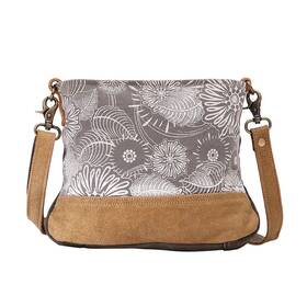 Myra Bag My-s-1469 Floral Purse - Canvas Bags For Women Over The Shoulder