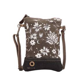 Myra Bag My-s-1509 Floral Purse - Canvas Bags For Women Over The Shoulder