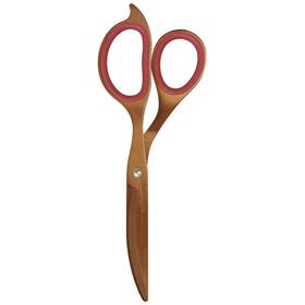 Nakabayashi Nh-hst180pb Stationery Hikigiri Slim Scissors For Delicate Cutting Pink Brown