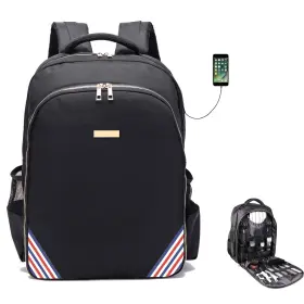 Nihaneh 604787369932 Barbers Bookbags For Clippers And Supplies Hairstylist Bags Travel Backpack C