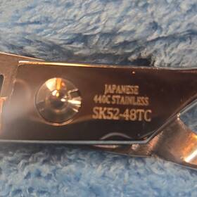 Nikko Sk52-48tc Thinning Shears Japanese 44c Stainless Steel Silver Unisex