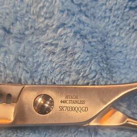 Nikko Sk7030qqgd Hitachi 440c Stainless Thinning Shears Steel