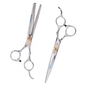 Ninja 087768002569 7-1/4 Inch Swordsman Cutting Thinning Shear Duo Set Ninja 087768002569 7-1/4 Inch Swordsman Cutting Thinning Shear Duo Set