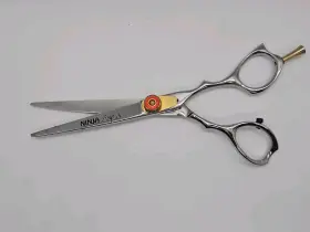 Ks120-55 Ninja Supra Barber Scissors Shears Professional Use Stainless Steel Sharp 6.5 Inch Ks120-55 Ninja Supra Barber Scissors Shears Professional Use Stainless Steel Sharp 6.5 Inch
