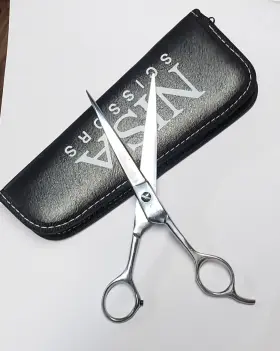 B07770 Nisa German Professional Shears Barber Scissors With Polished Finish Size 7 Inch