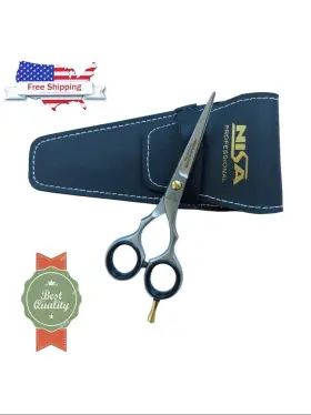 Bs-3500 Nisa Professional 5.5 Inch Size German Barber Hair Scissors Catch Cut Style Serration