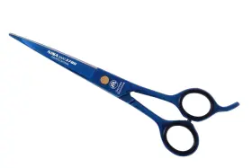 Bs00398 Nisa Professional Barber Scissor Blue Color 7.5 Inch