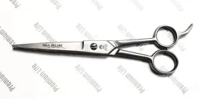 Bs0888 Nisa Professional Barber Hair Cutting Scissors/shears 7-inches Scissor Serration Blad