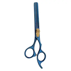 Nixcer 804467375219 Professional Sharp Cnc Hair Thinning Scissors For Men &women 6 Inch Blue