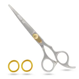 Nixcer 804467484164 Hair Cutting Scissors Razor Edge Japanese Steel Shears 6.5 Inch Sand