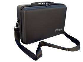 Nnitek N2506-b Professional Leather Barber Case Black Makeup Stylist Train Clipper Hair