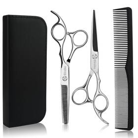 No 332474723056 Hair Cutting Scissors Thinning Shears Kit 6.5 Inch Professional