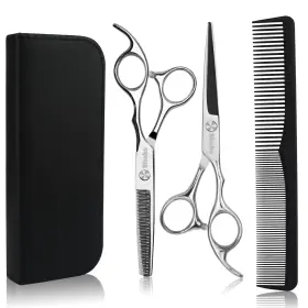 No 332474723056 Hair Cutting Scissors Thinning Shears Kit 6.5 Inch Professional