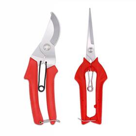 Nulala Ml-009 2 Pack Garden Pruning Shears Set Stainless Steel Gardening Scissors Gar