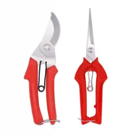 Ml-009 Nulala 2 Pack Garden Pruning Shears Set Stainless Steel Gardening Scissors Gar