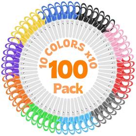 Ochido Oc-25bts-etjd100-10cl-gmlj 100pack Kids Scissors Bulk 5 Inch Scissor For School Student Teacher Scisso