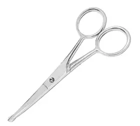 Odontomed2011 753970236893 Nose Hair Trimmer Scissors - Round Tip For Ear Eyebrow Beard And Mustache Tri