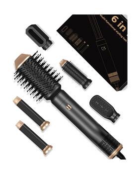 Okwrap 632-10 Hair Dryer Brush 6 In 1 Professional Hot Air Styler Powerful Cu... Fast Ship