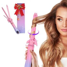 Oleydb Dmm-pk001 Automatic Rotating 2 In 1 Curler And Straightener - Temperatures Adjustable 30