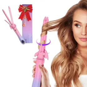 Dmm-pk001 Oleydb Automatic Rotating 2 In 1 Curler And Straightener - Temperatures Adjustable 30