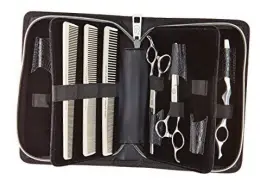 640-skpcdl02 Olivia Garden Shear Case With Silkcutpro - Holds 9 Shears Ideal 7 Piece Set