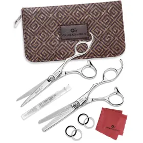 Olivia Garden 752110640057 Silkcut Professional Hairdressing Shear And Thinner Case 5.75 Inch 6 T