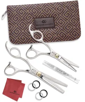 Olivia Garden 752110640187 Silkcut Professional Hairdressing Left Handed Shear And Thinner