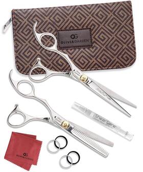 Olivia Garden 752110640224 Silkcut Professional Hairdressing Left Handed Shear And Thinner