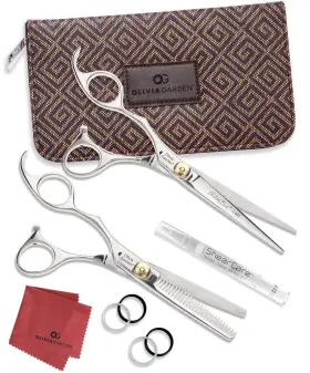 Olivia Garden 752110640224 Silkcut Professional Hairdressing Left Handed Shear And Thinner
