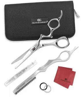 Olivia Garden 752110640644 New Precisioncut Professional Hairdressing Shears Sz 5 Inch Kit
