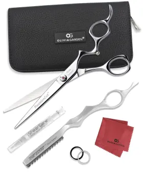 Olivia Garden 752110640798 Precisioncut Professional Hairdressing Shears Intro Case Deal