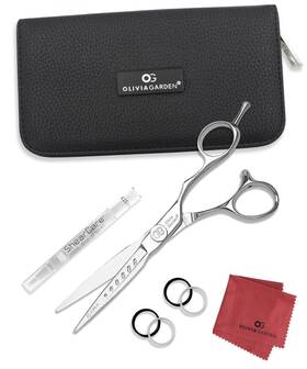 Olivia Garden 752110641535 Cara Vg-10 Steel Professional Cutting Shears Set 6.5 Inch