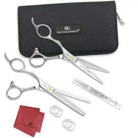 Olivia Garden 752110642211 Silkcutpro Left Handed Shear And Thinner Zipper Case Deal 5.75 Inch Olivia Garden 752110642211 Silkcutpro Left Handed Shear And Thinner Zipper Case Deal 5.75 Inch