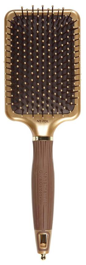 Olivia Garden 755332345250 Ceramic Ion Nano Thermic Styler Hair Brush Paddle