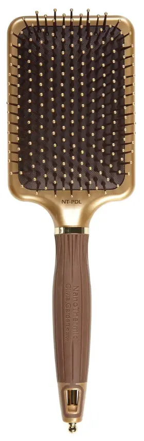 Olivia Garden 755332345250 Ceramic Ion Nano Thermic Styler Hair Brush Paddle