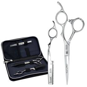 Olivia Garden Fc-c01 New Finecutpro Shear Hair Cutting Scissors And Razor Case Set 5.5 Inch