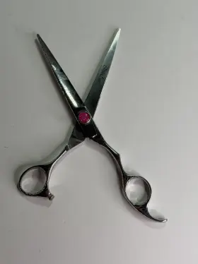 G50s Olivia Garden Silkcut Styling Scissors 6.0 Inch Stainless Steel Silver